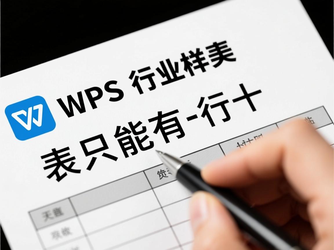 为什么wps填表字只能有一行  第1张 为什么wps填表字只能有一行  第1张