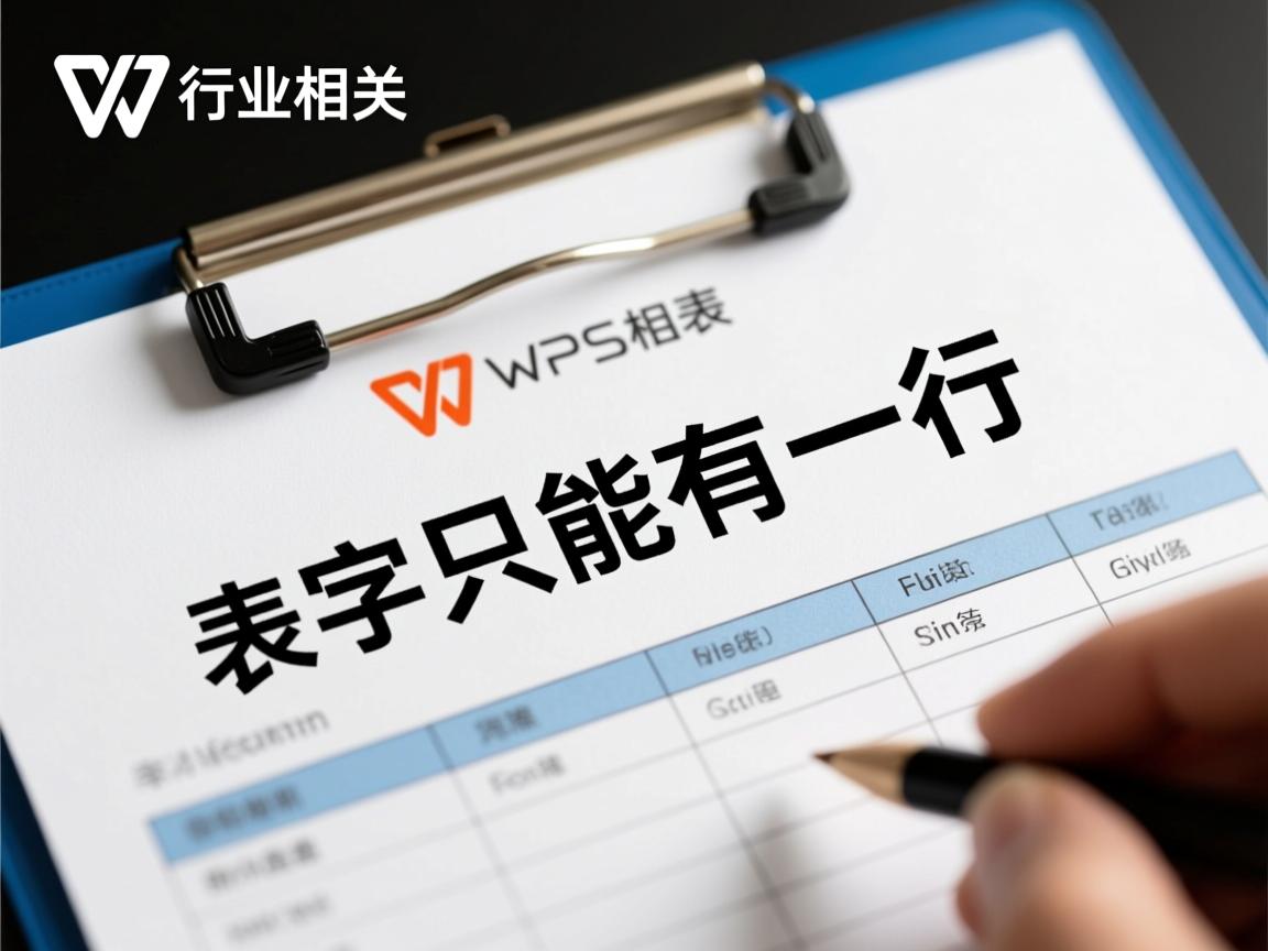 为什么wps填表字只能有一行  第2张 为什么wps填表字只能有一行  第2张