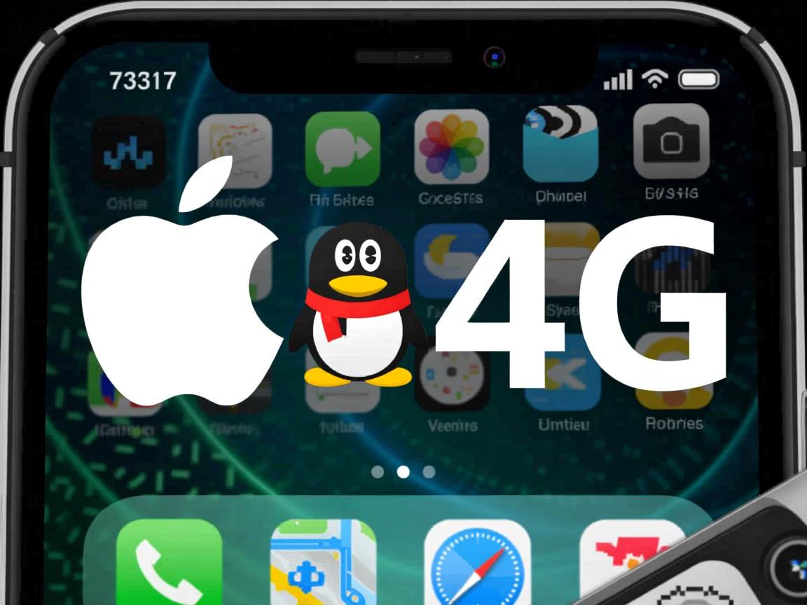 苹果的qq为什么还是显示4G  第3张 苹果的qq为什么还是显示4G  第3张