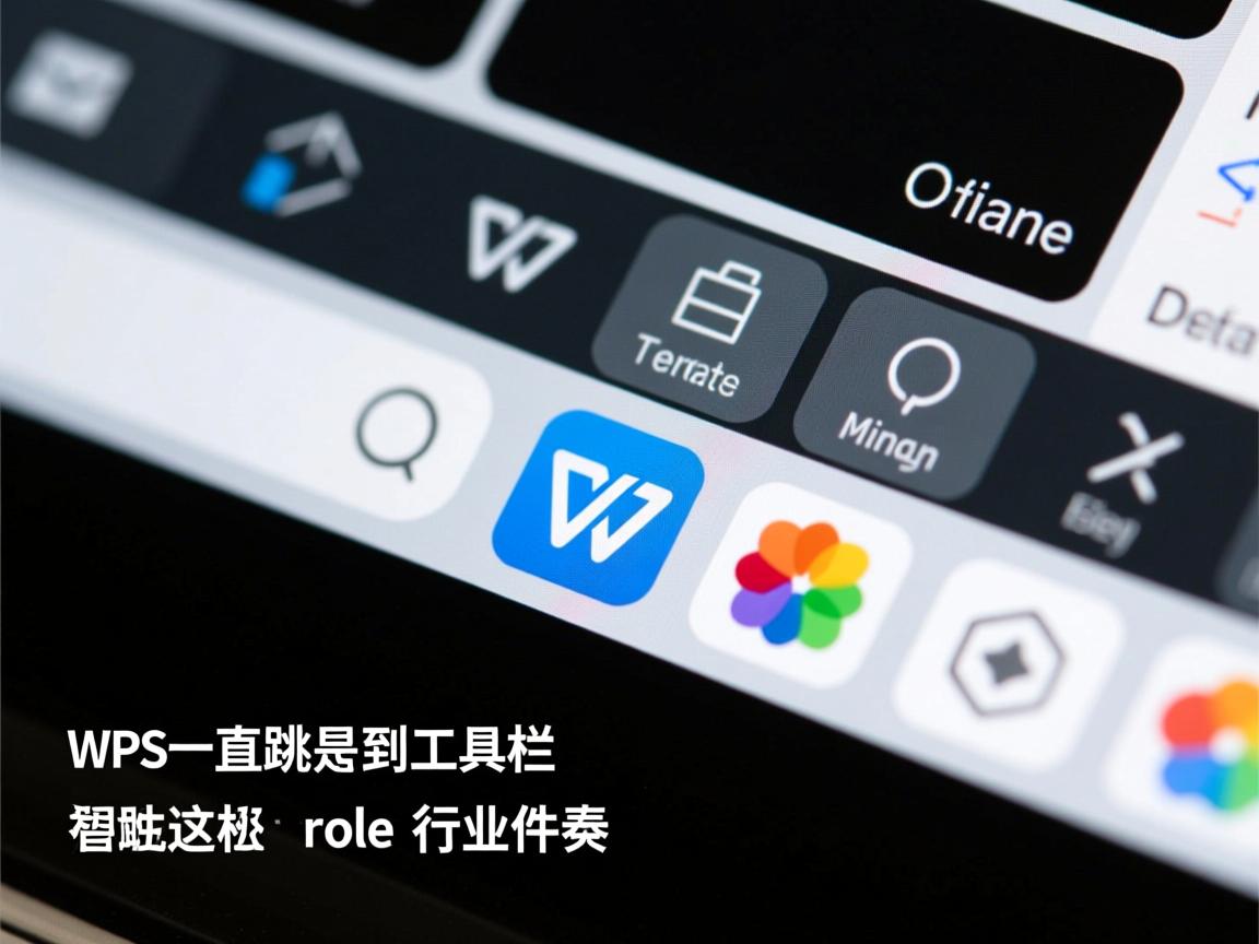 为什么wps一直跳不到工具栏  第1张 为什么wps一直跳不到工具栏  第1张