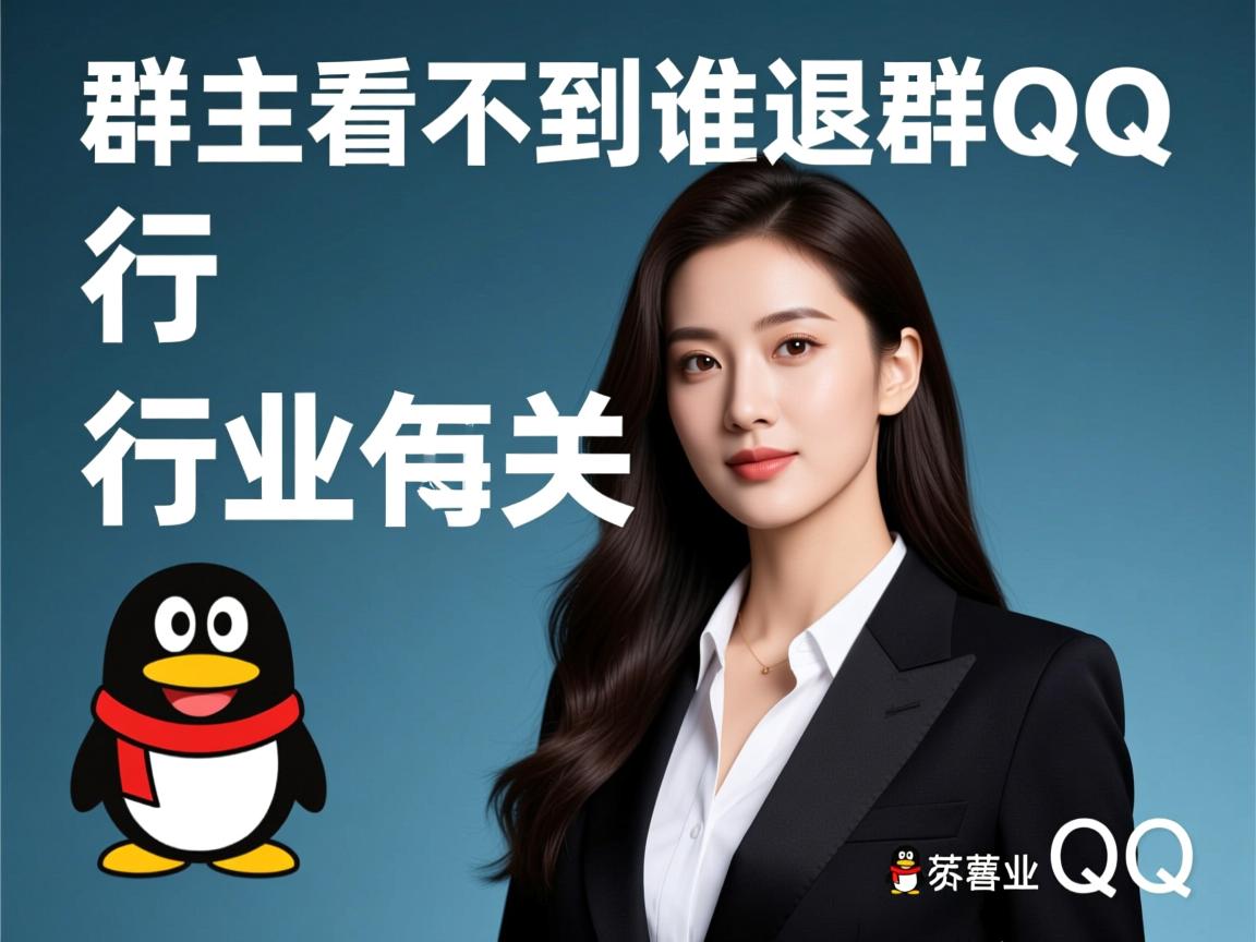 为什么群主看不到谁退群QQ  第1张 为什么群主看不到谁退群QQ  第1张