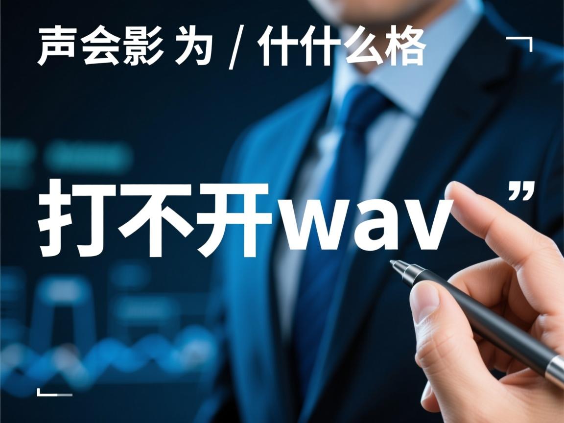 会声会影为什么打不开wav格式  第1张 会声会影为什么打不开wav格式  第1张