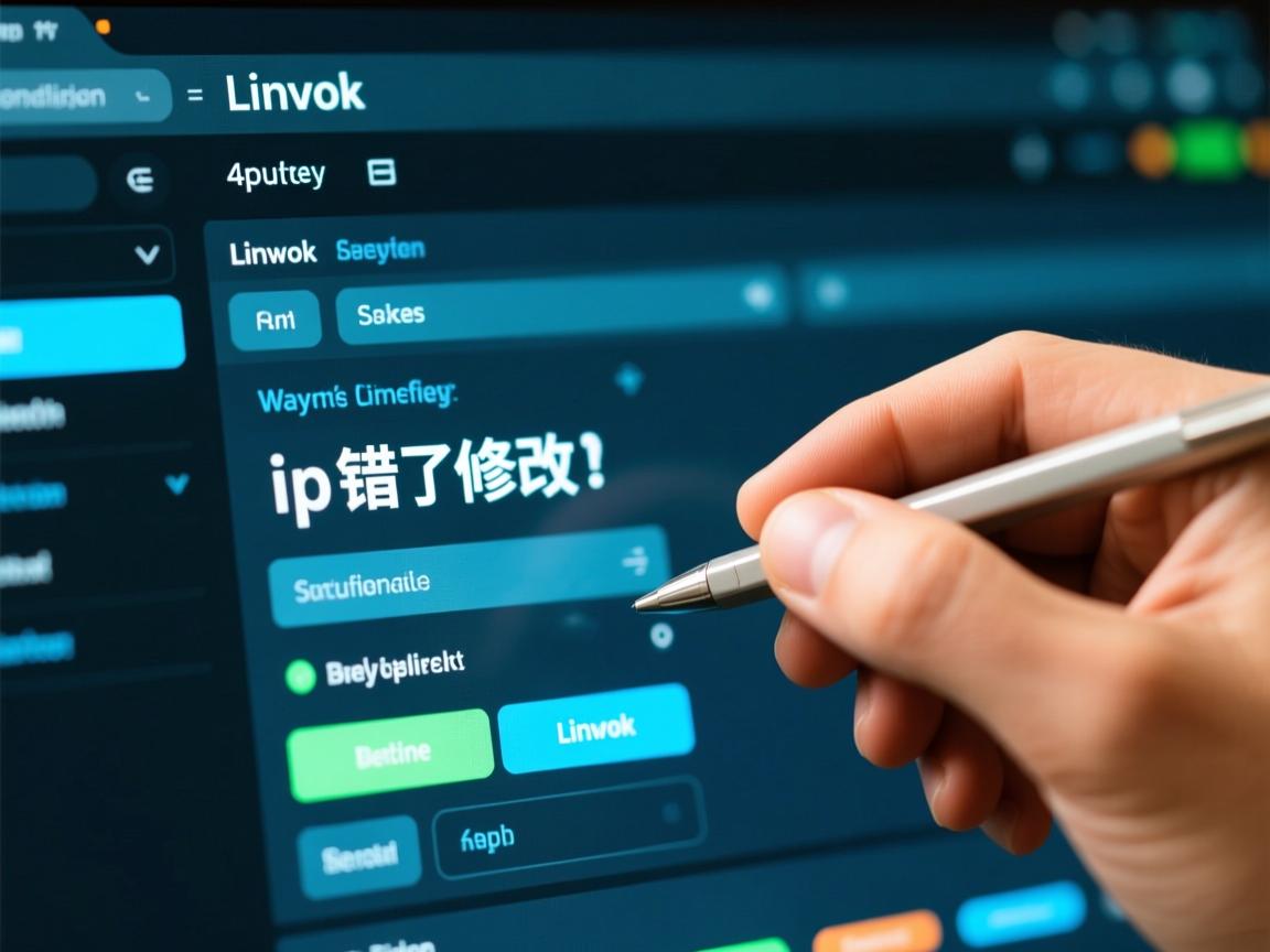 linux中配置ip错了如何修改  第2张 linux中配置ip错了如何修改  第2张
