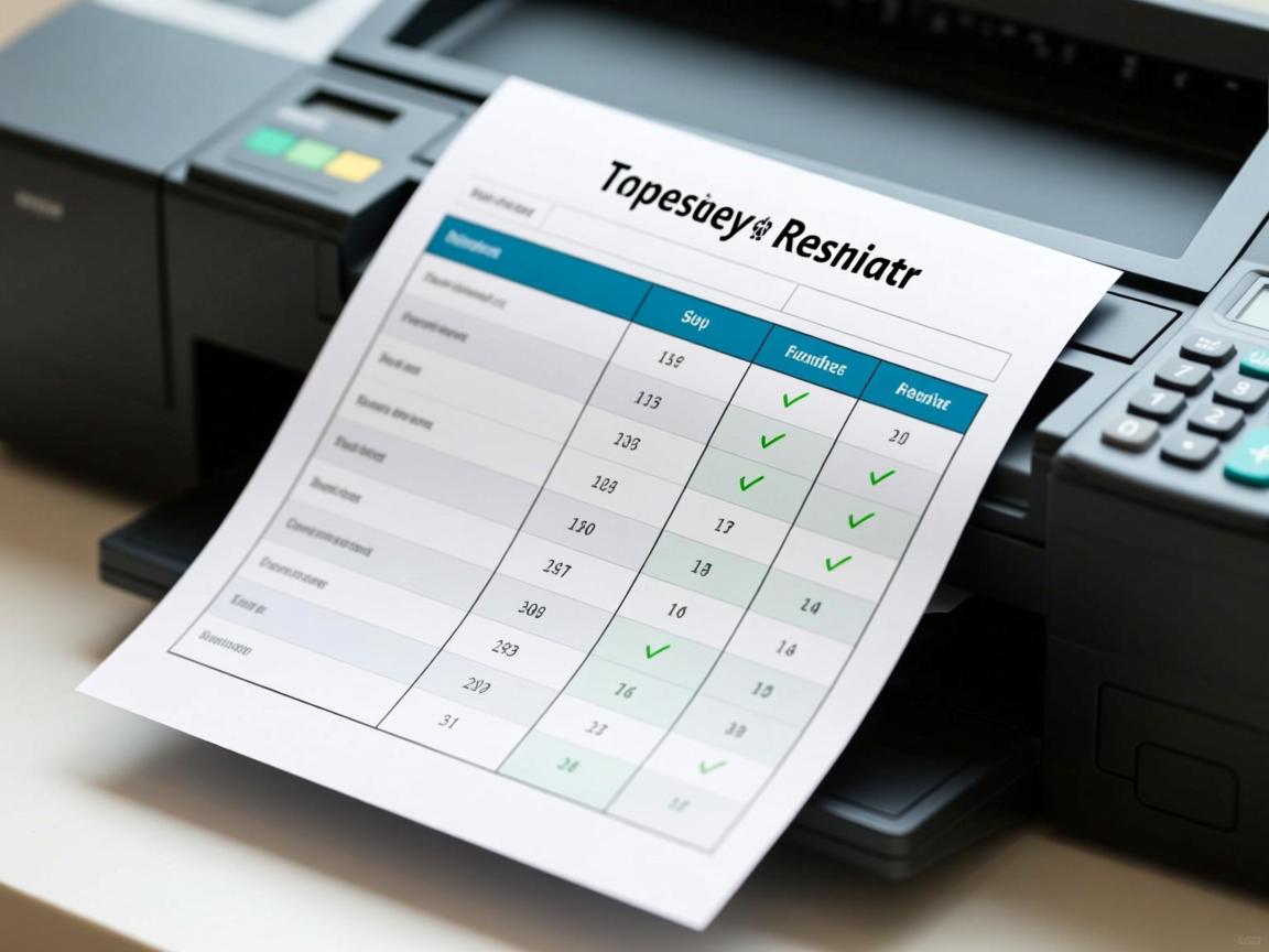 打印出来表格为什么会歪  第2张