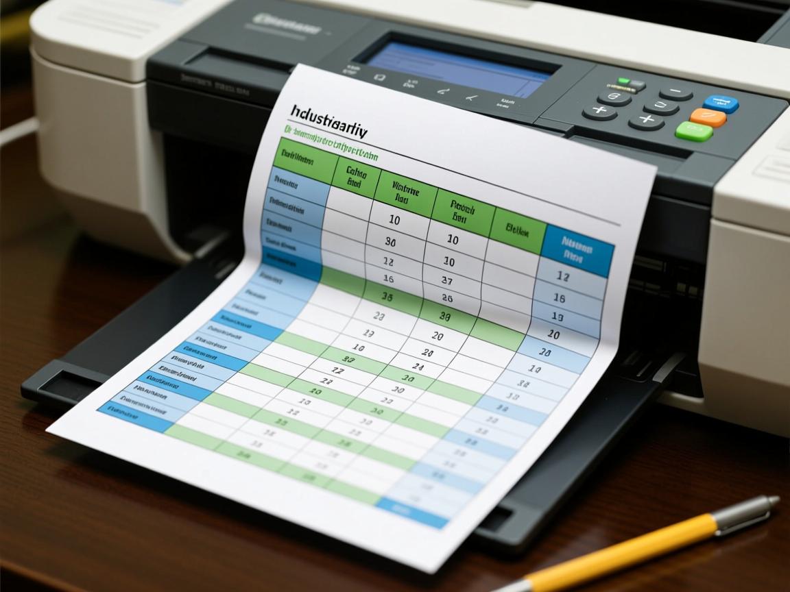 打印出来表格为什么会歪  第3张