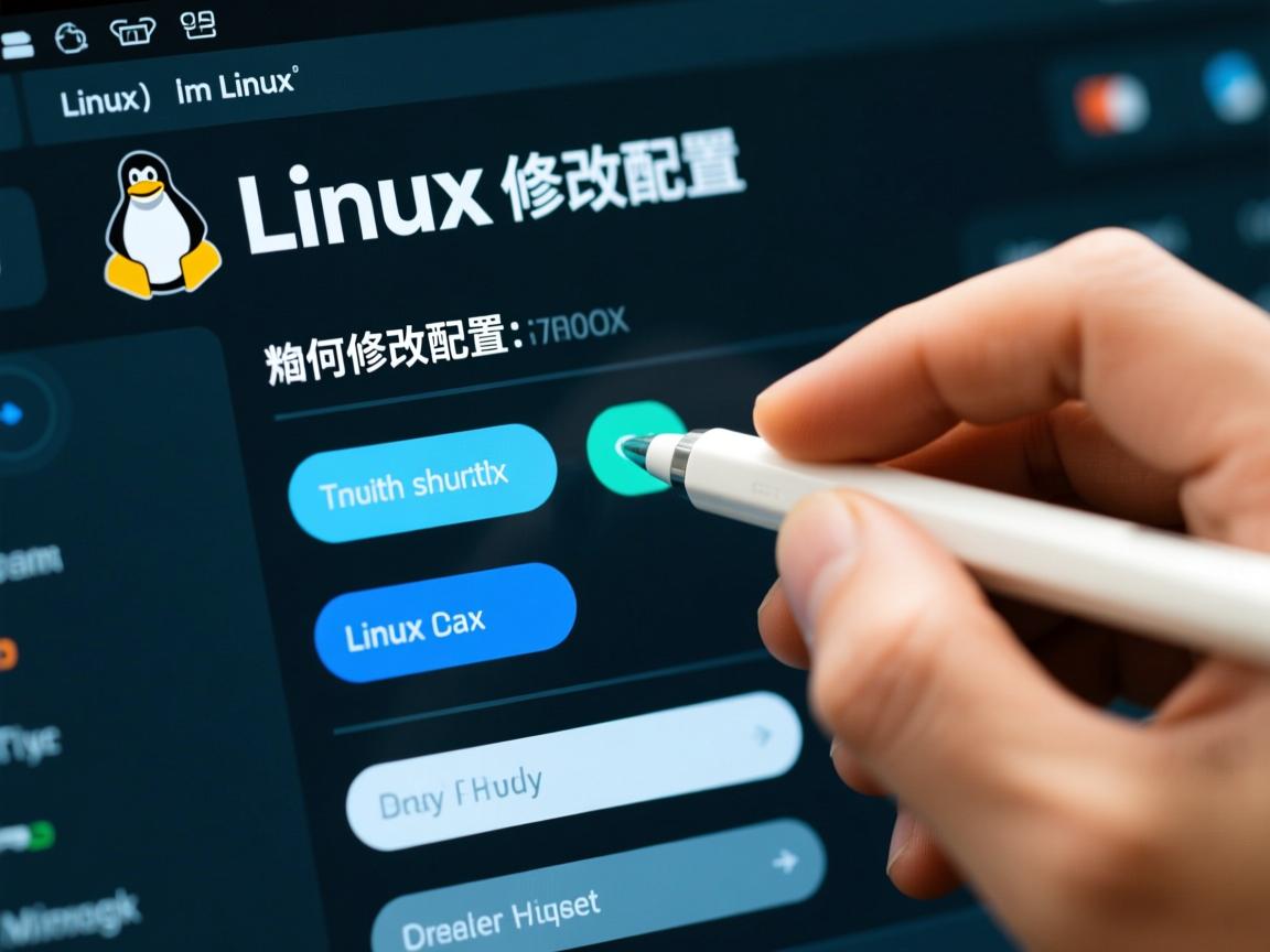linux如何修改配置  第3张 linux如何修改配置  第3张
