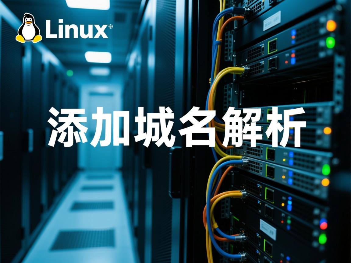linux如何添加域名解析  第3张 linux如何添加域名解析  第3张