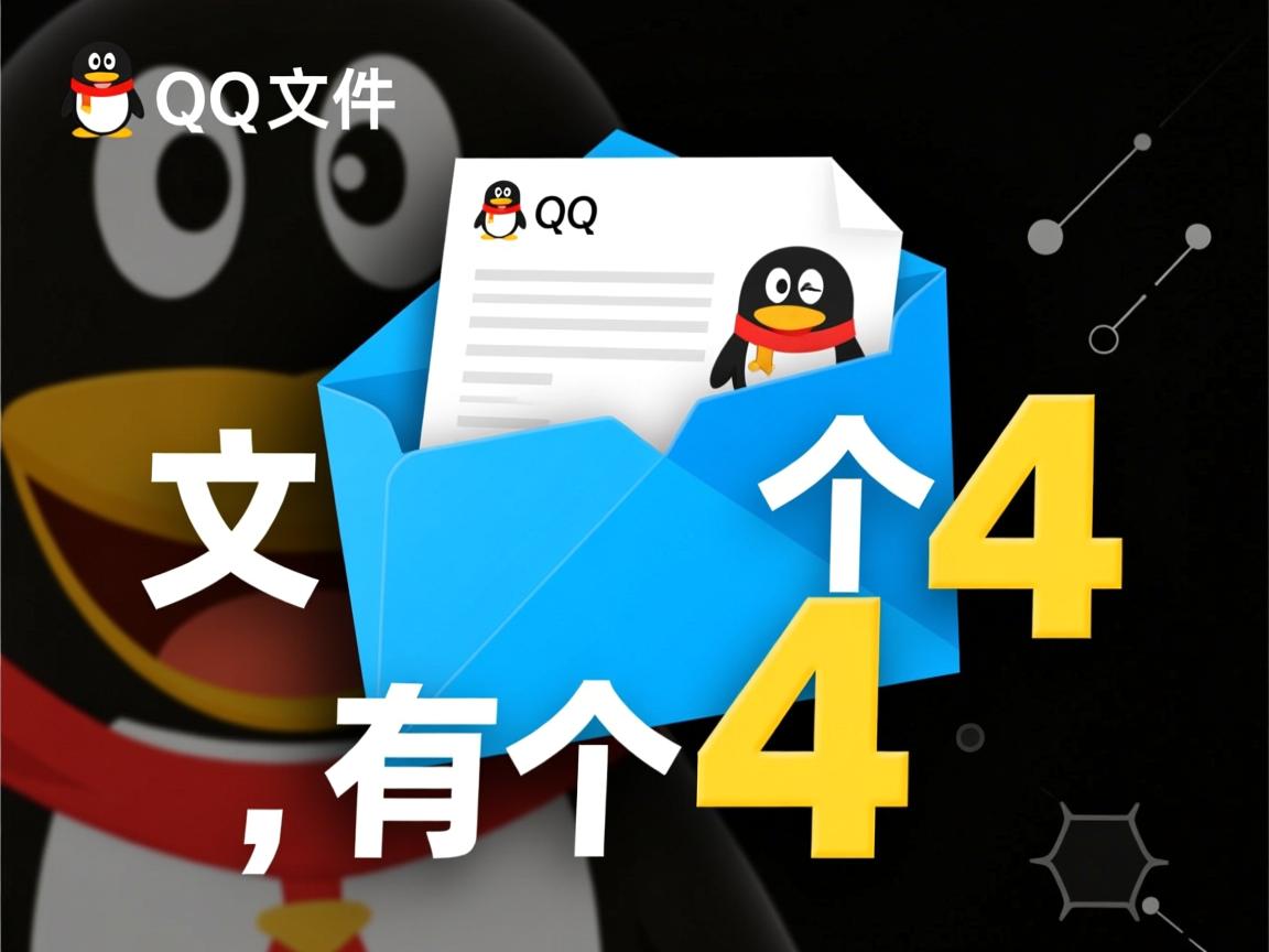 为什么qq发文件有个4  第2张 为什么qq发文件有个4  第2张