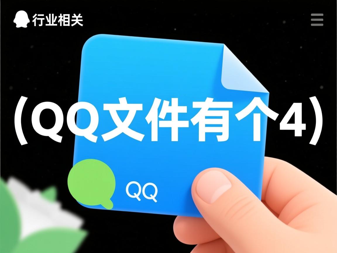 为什么qq发文件有个4  第3张 为什么qq发文件有个4  第3张
