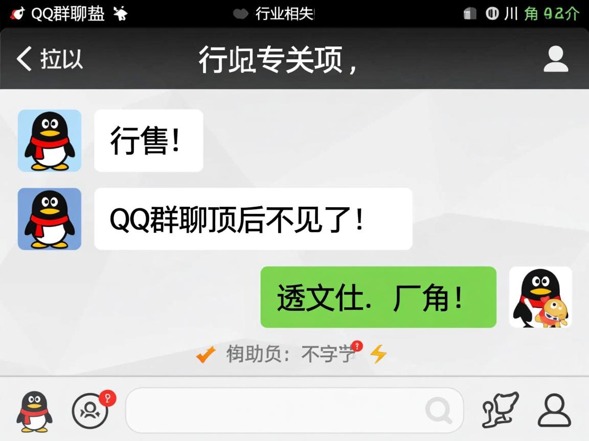 为什么qq群聊置顶后不见了  第1张 为什么qq群聊置顶后不见了  第1张