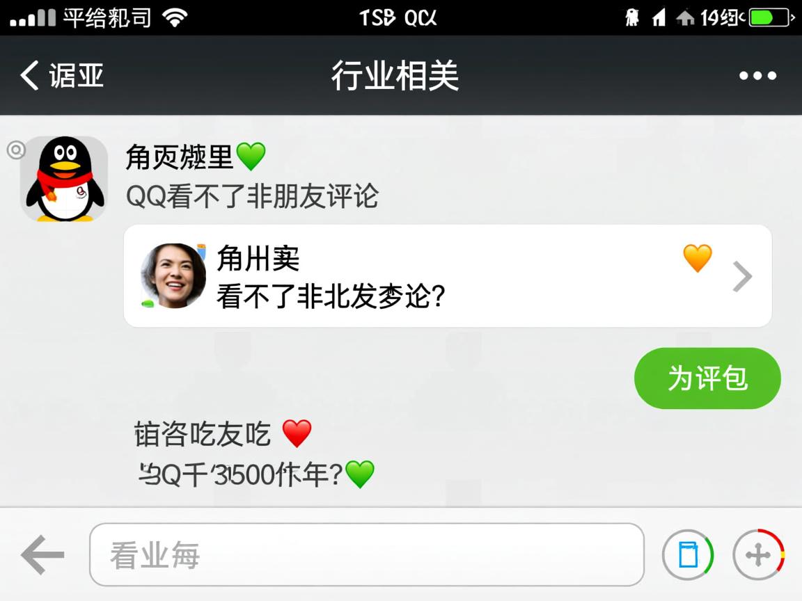 为什么qq看不了非好友的评论