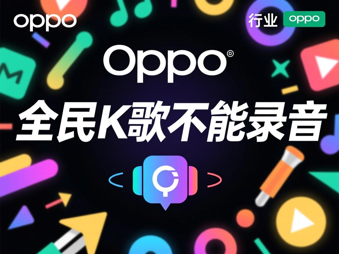 为什么oppo的全民k歌不能录音