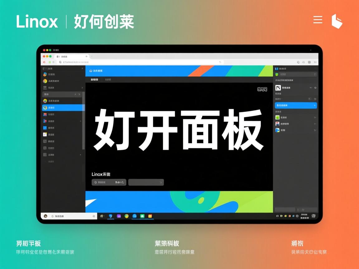 linux如何打开面板  第2张 linux如何打开面板  第2张