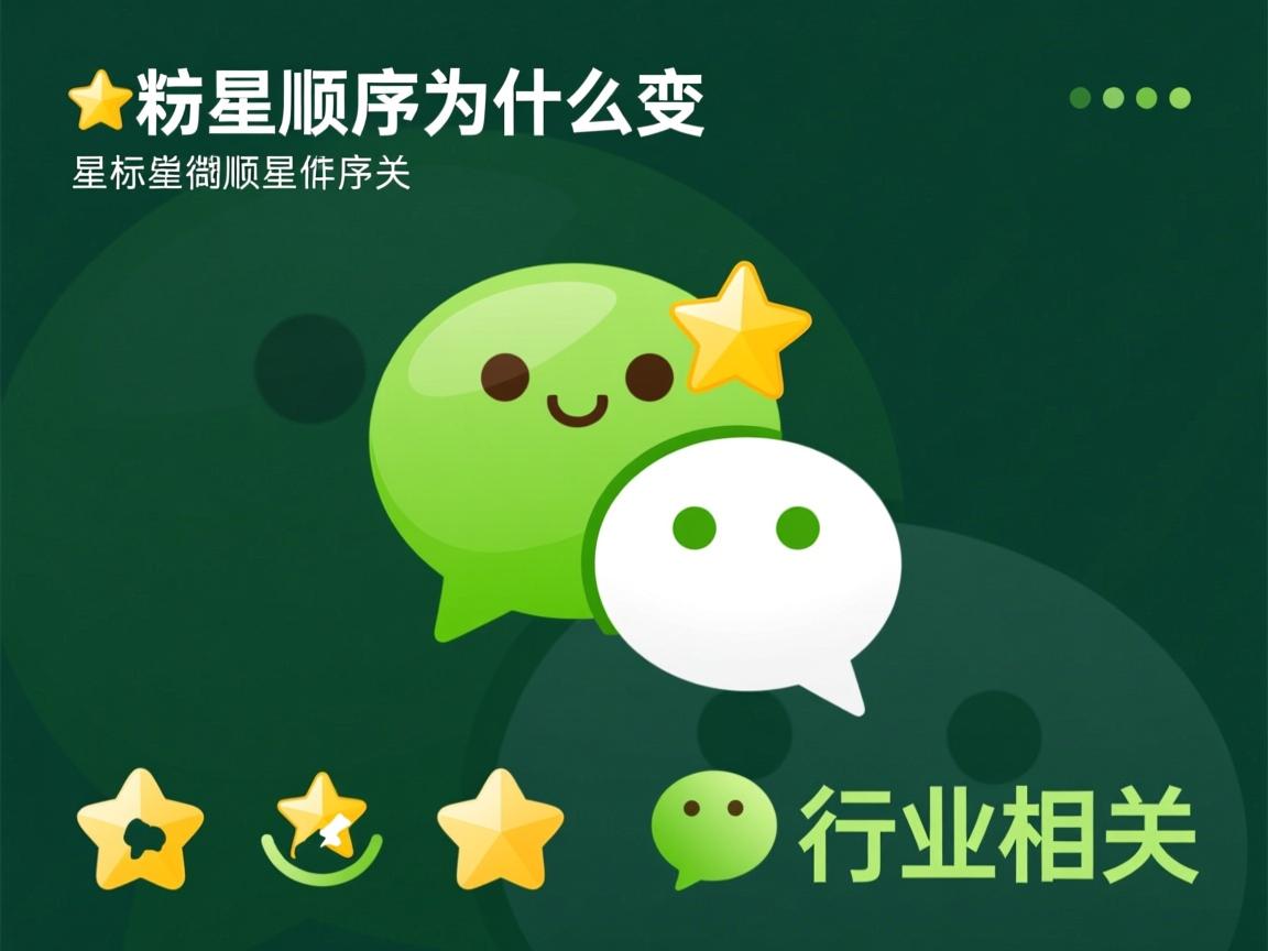 微信星标顺序为什么会变