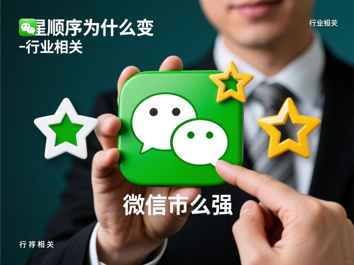 微信星标顺序为什么会变  第3张