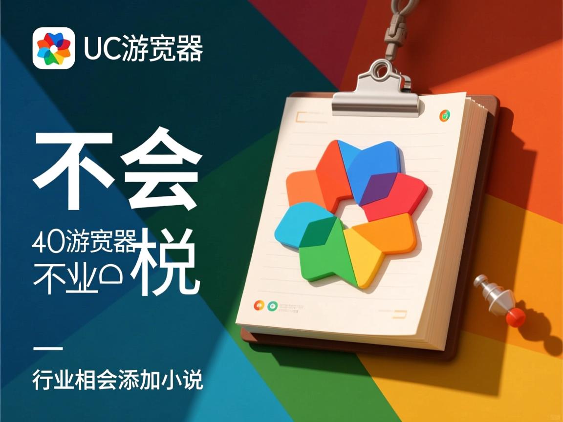 UC浏览器为什么不会添加小说