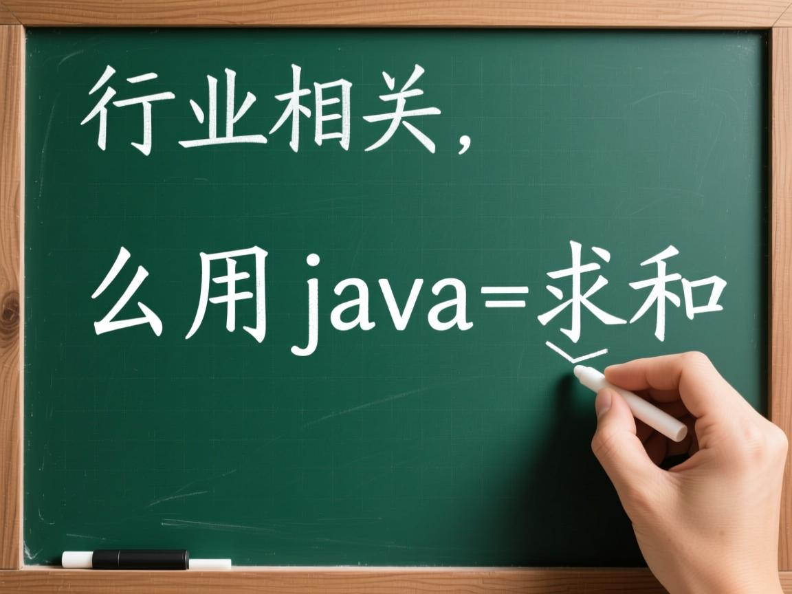 怎么用java求和 第3张 怎么用java求和 第3张