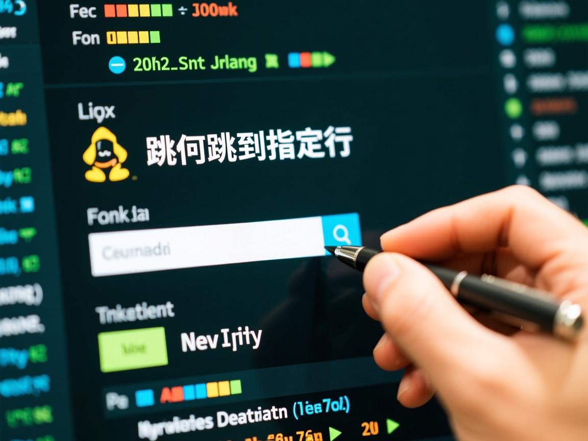 linux上如何跳到指定行  第3张 linux上如何跳到指定行  第3张