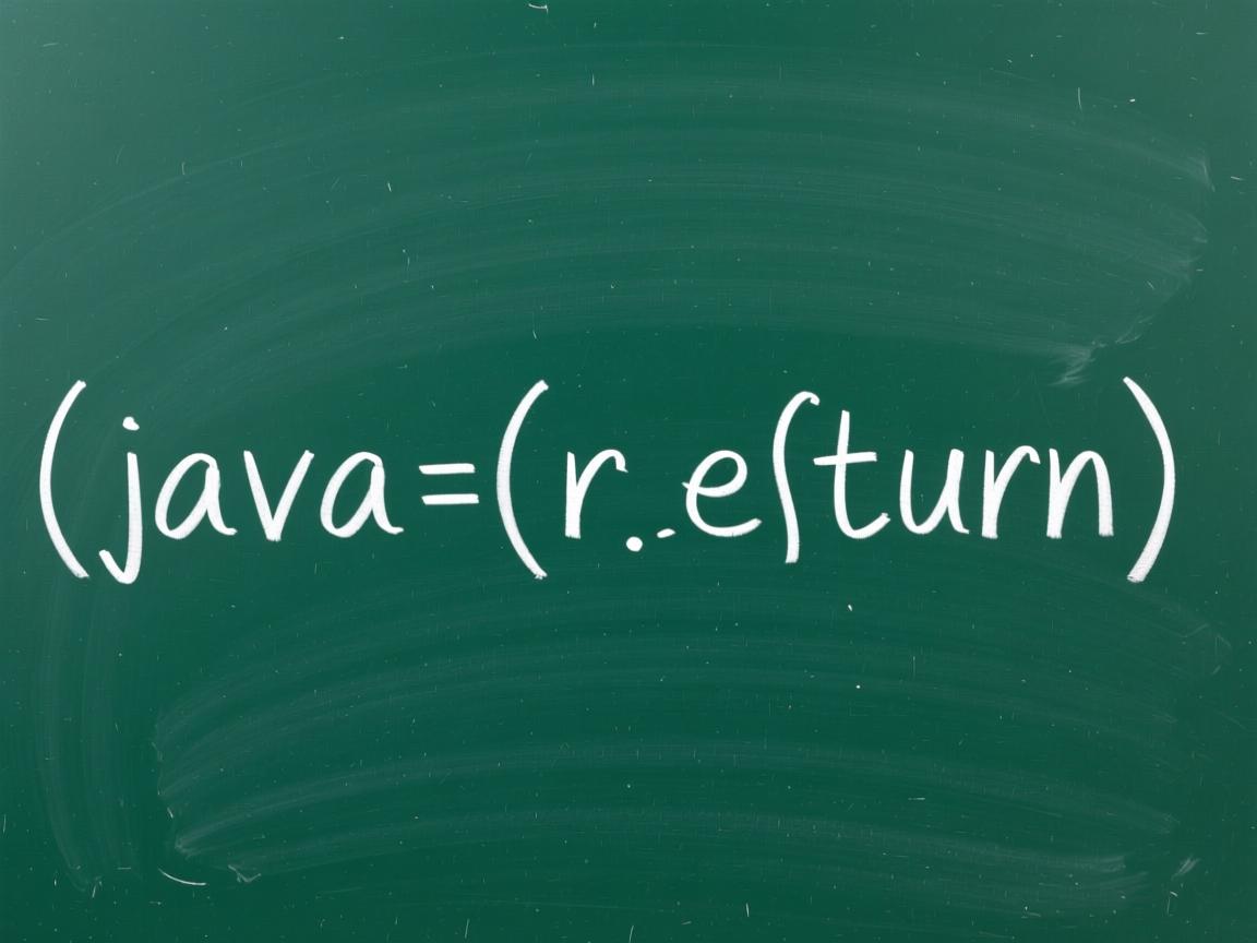 java中怎么调用return  第1张