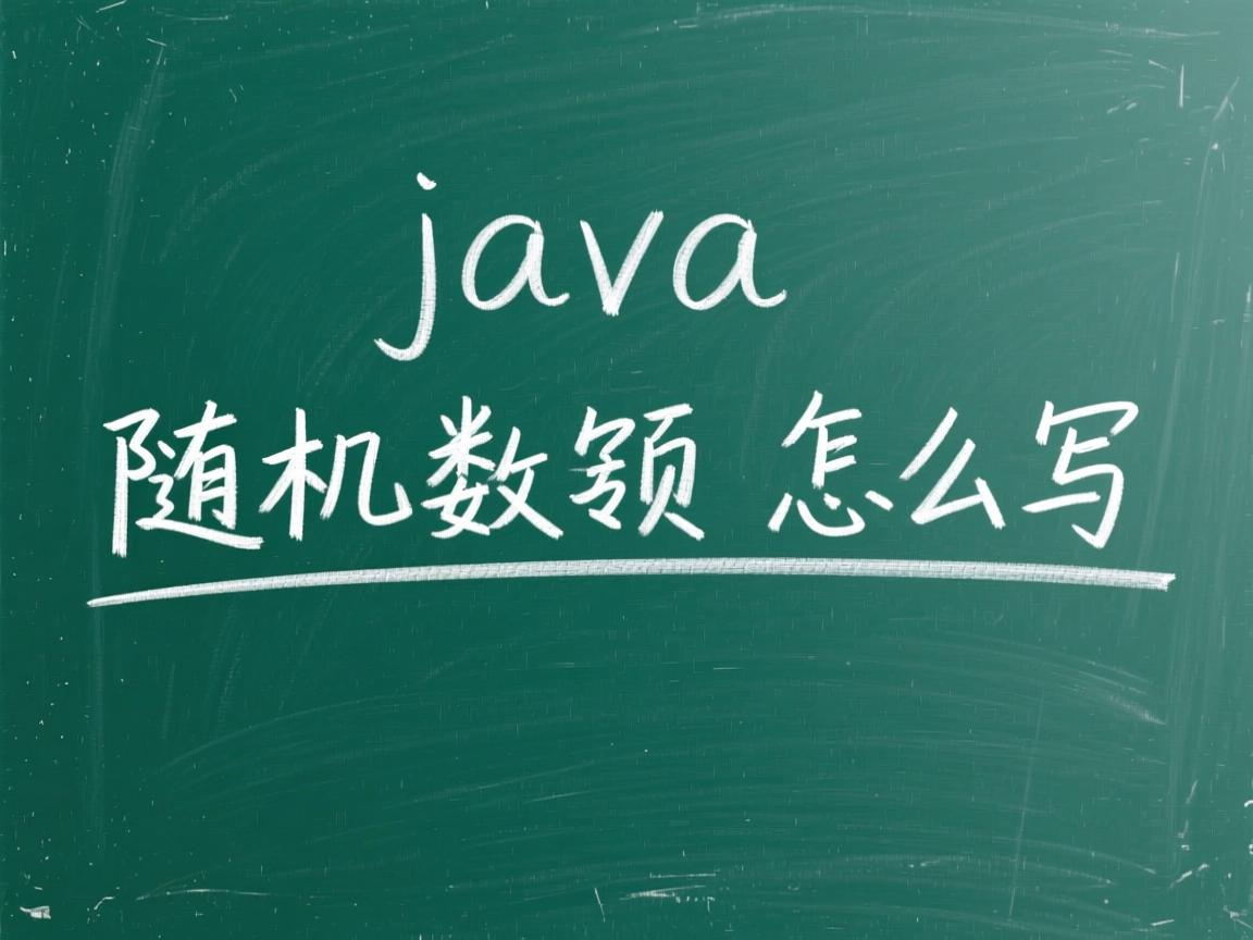 java中随机数怎么写  第1张 java中随机数怎么写  第1张