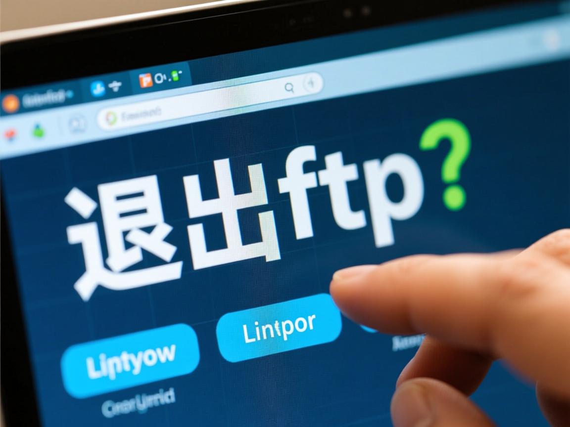 linux如何退出ftp>  第3张 linux如何退出ftp>  第3张