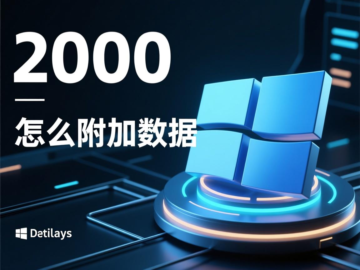 2000数据库怎么附加数据  第3张