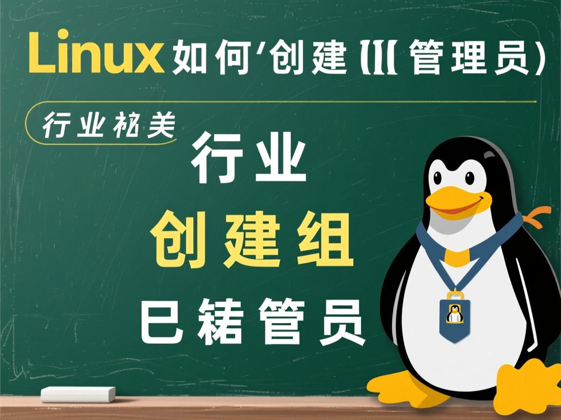linux如何创建组管理员  第1张 linux如何创建组管理员  第1张