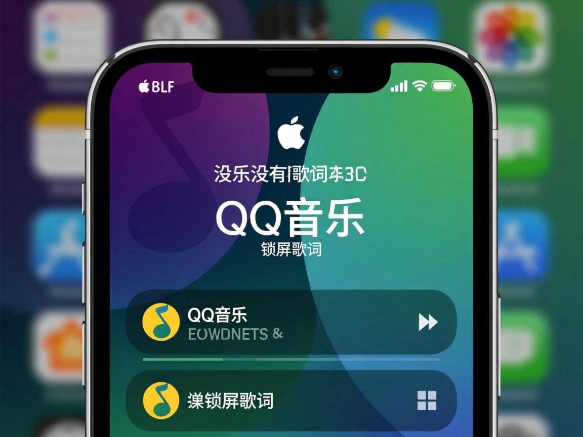 苹果qq音乐为什么没有锁屏歌词  第1张