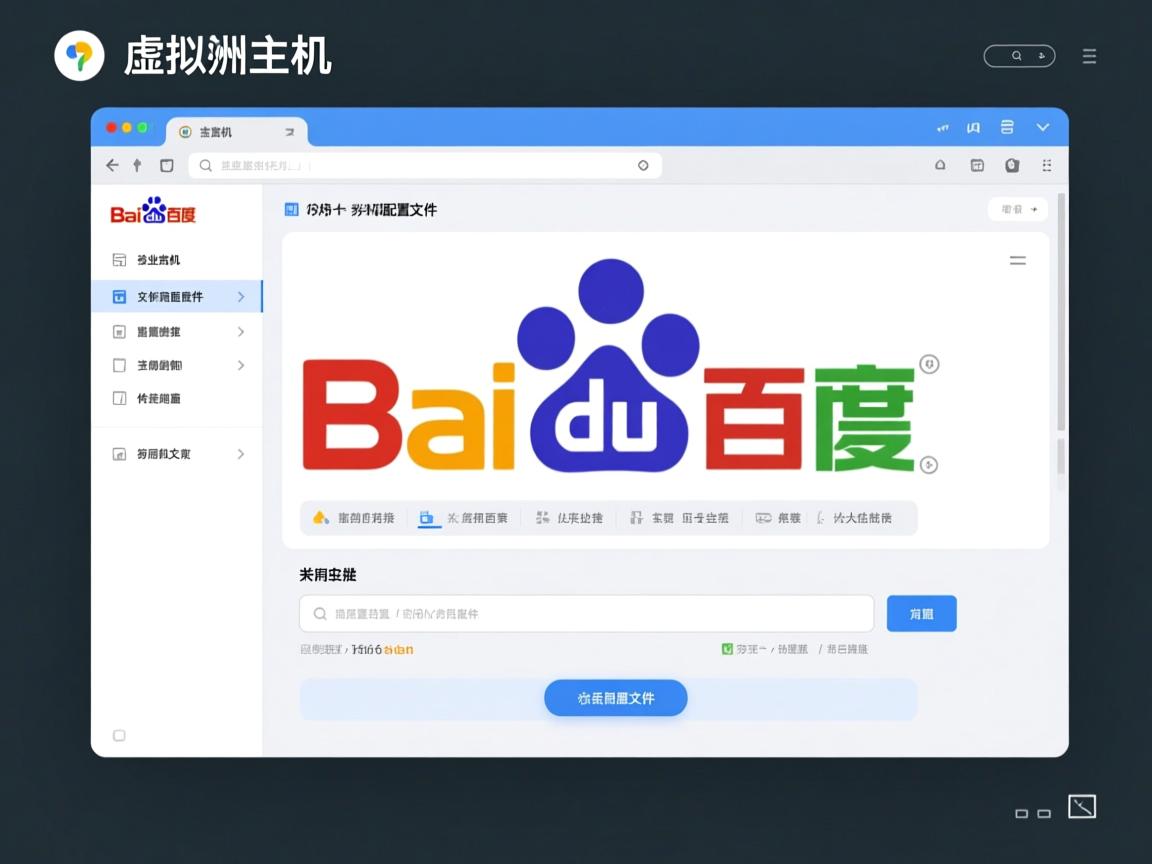 百度虚拟主机配置文件  第2张
