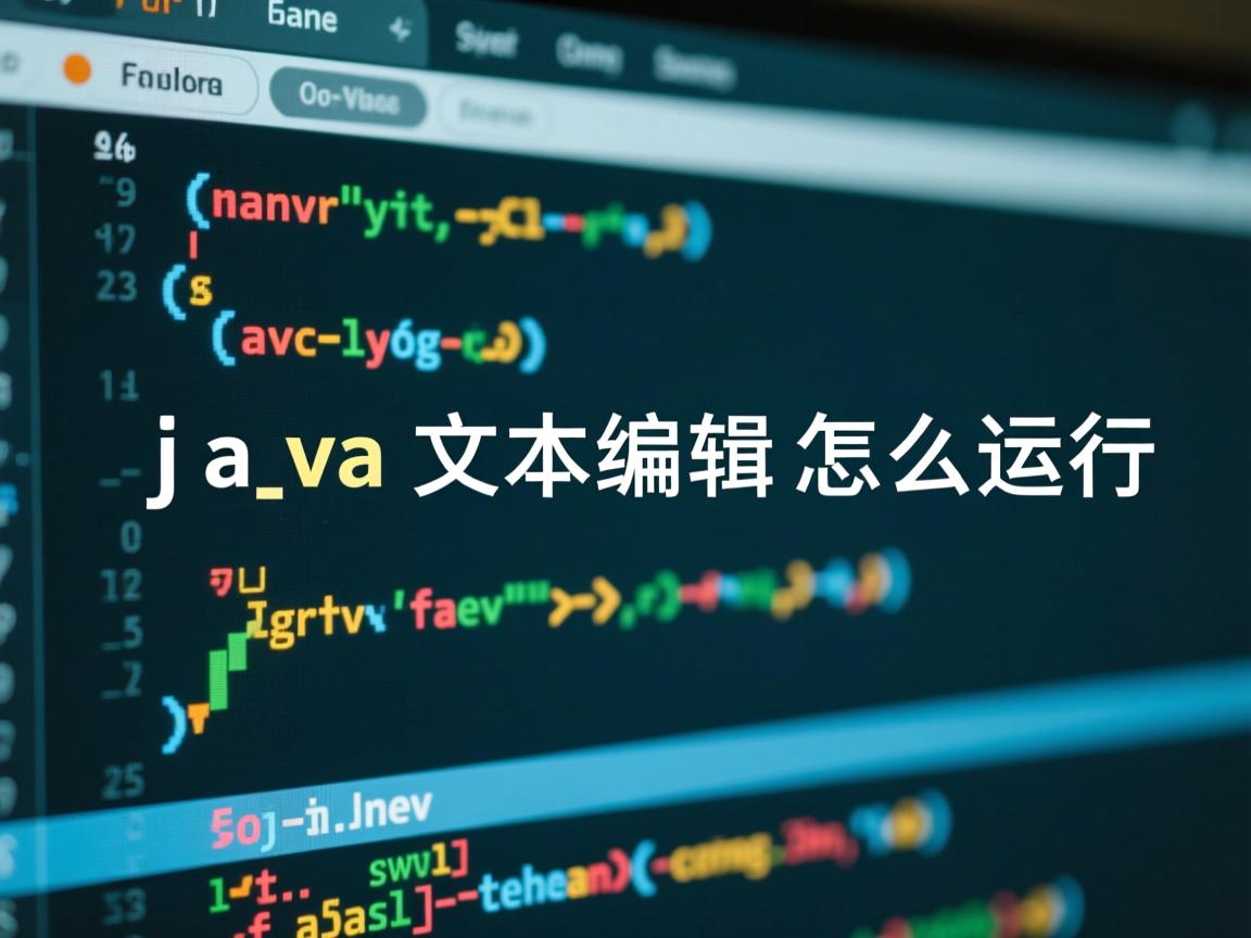 java文本编辑怎么运行  第3张
