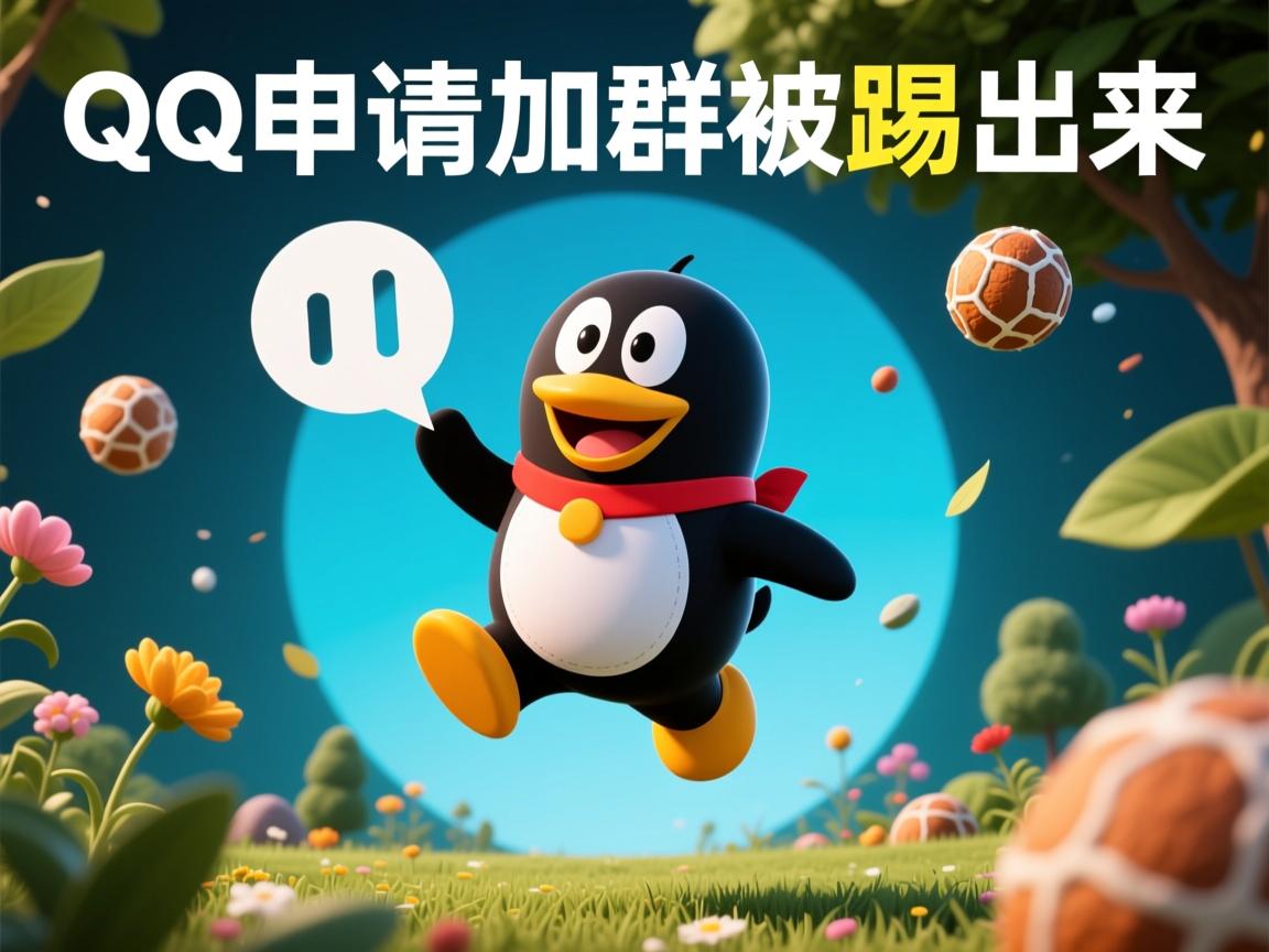 为什么qq申请加群被踢出来  第1张 为什么qq申请加群被踢出来  第1张