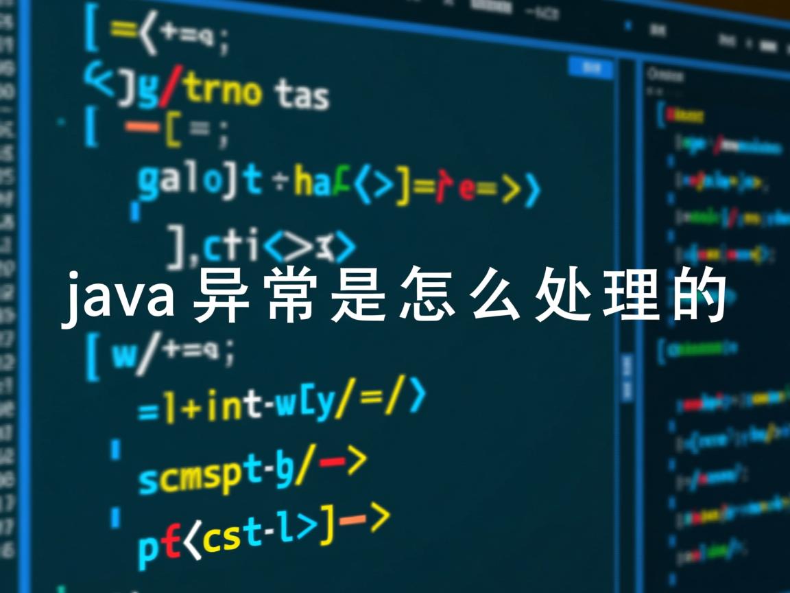 java异常是怎么处理的  第3张 java异常是怎么处理的  第3张