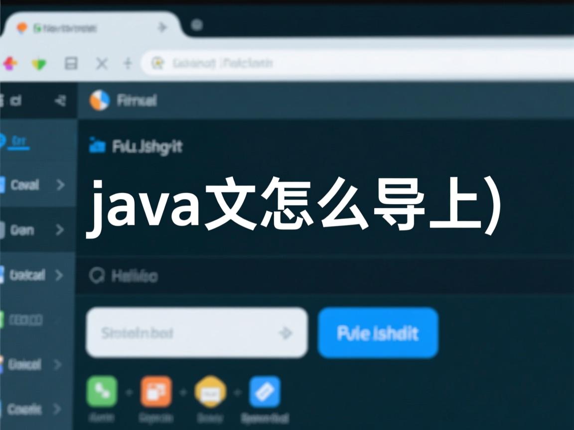 java文件怎么导出  第1张