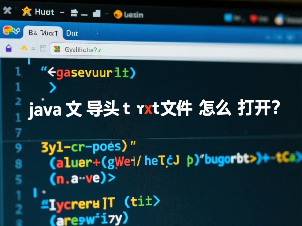 java文件导出txt文件怎么打开  第2张 java文件导出txt文件怎么打开  第2张