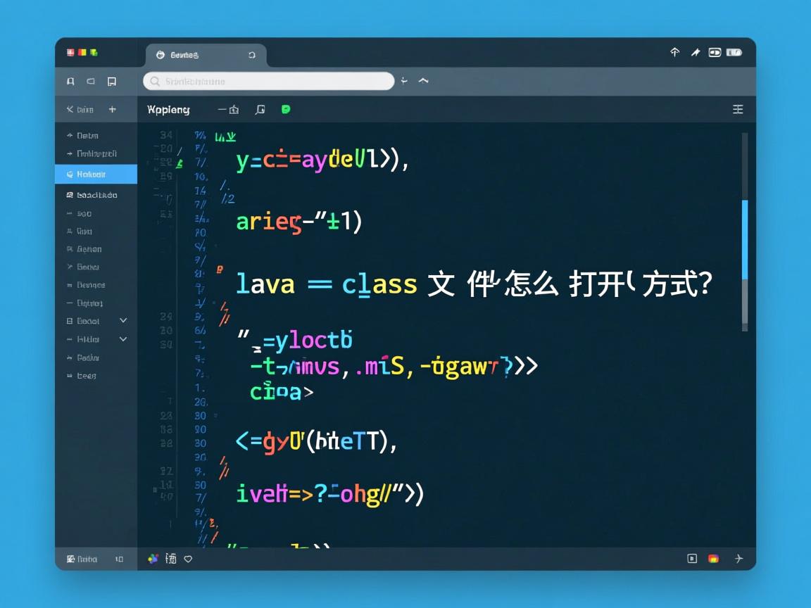 打开java class文件怎么打开方式  第3张 打开java class文件怎么打开方式  第3张