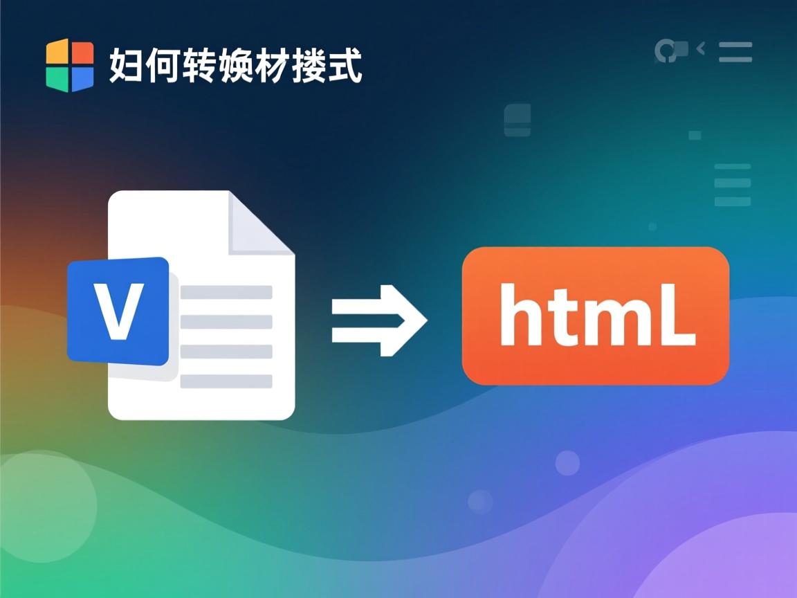 word文档如何转换成html格式  第2张