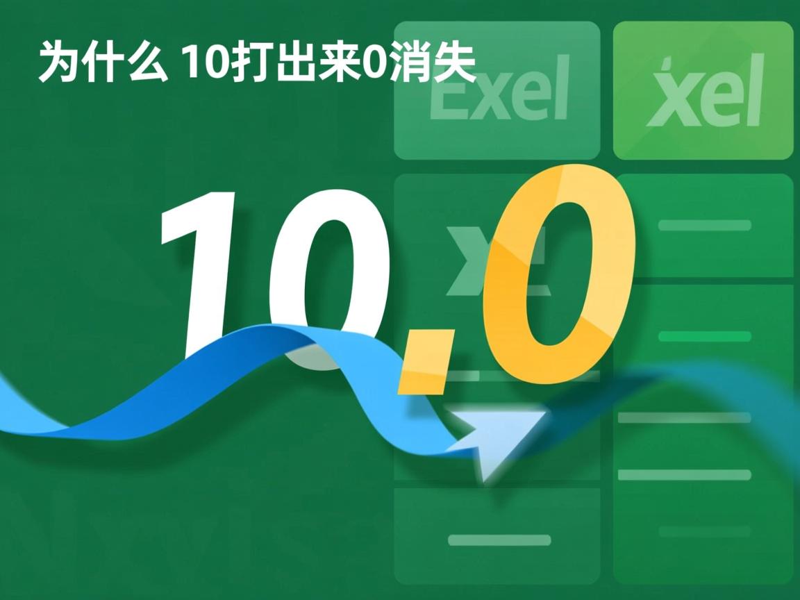 excel为什么10打出来0消失  第2张