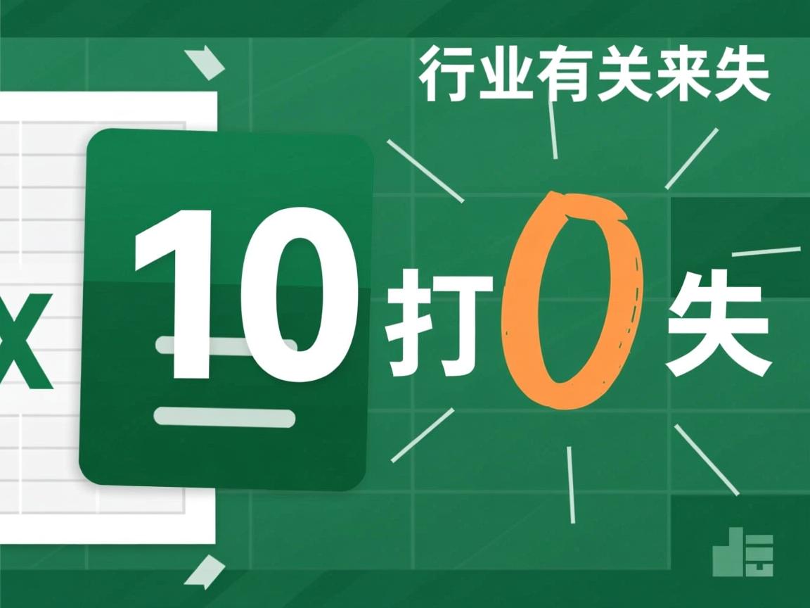 excel为什么10打出来0消失  第3张