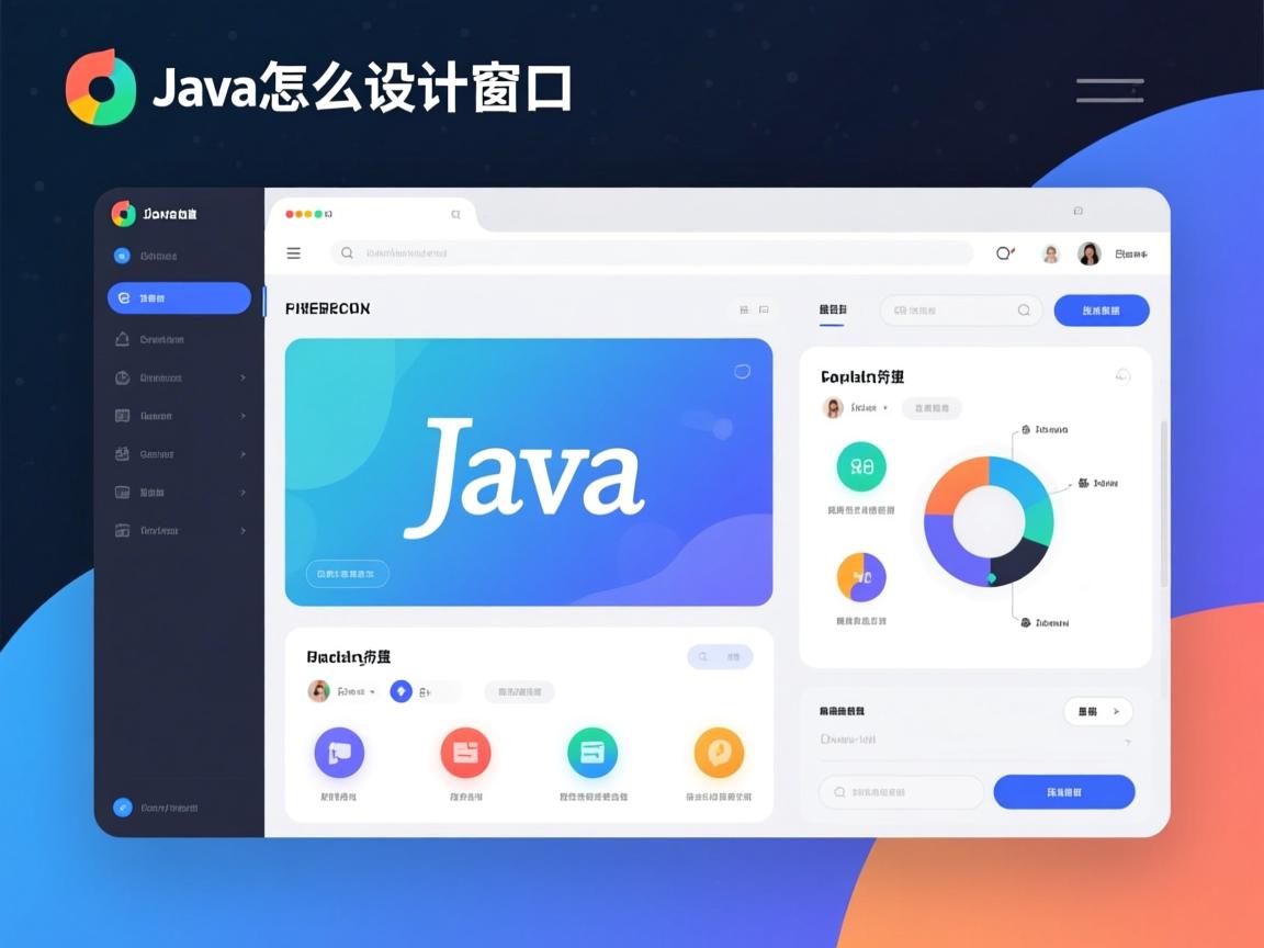 java怎么设计窗口