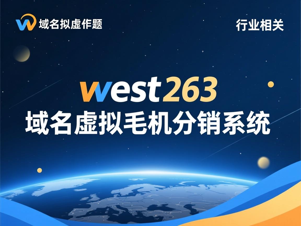west263 域名虚拟主机分销系统  第1张 west263 域名虚拟主机分销系统  第1张