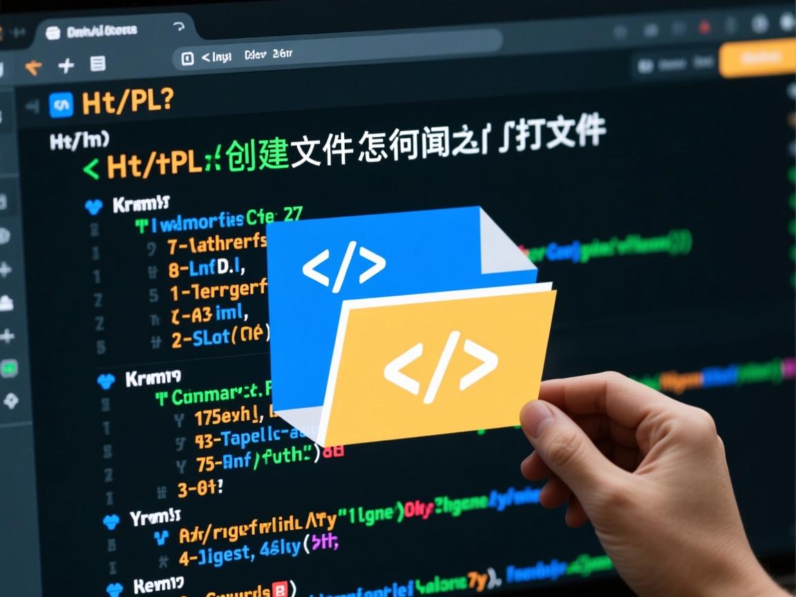 html文件如何创建文件怎么打开文件