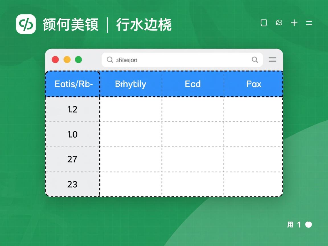 html表格如何虚线边框  第2张 html表格如何虚线边框  第2张