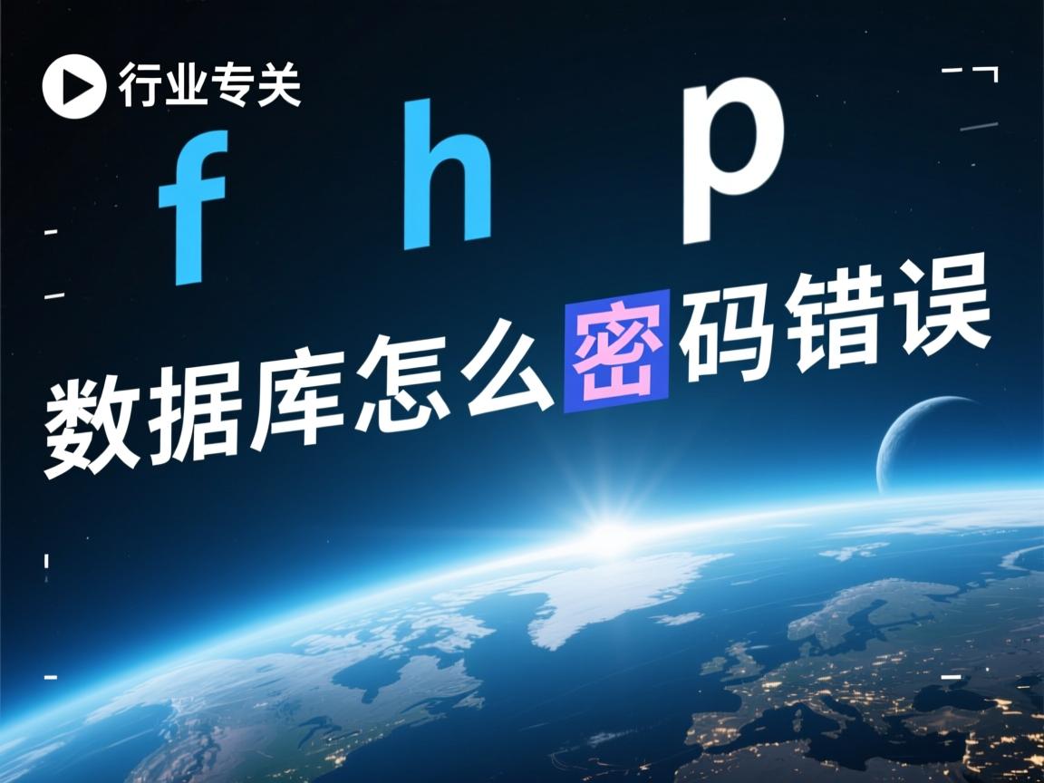 php数据库怎么改密码错误