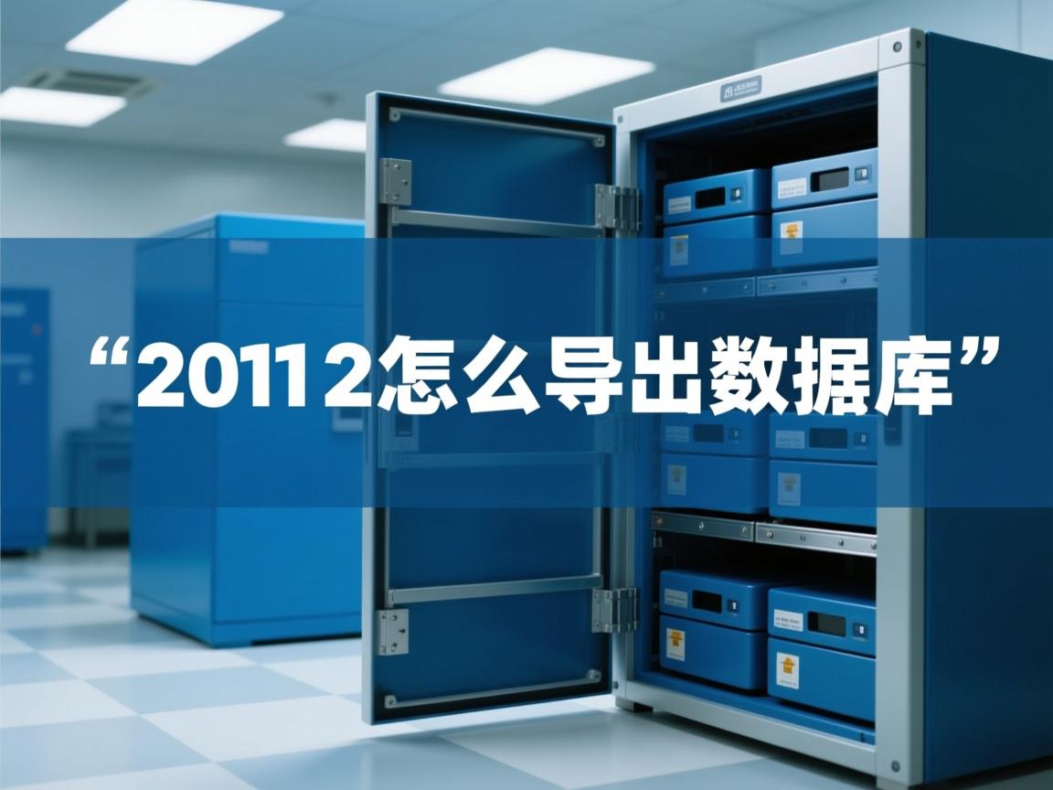 sql2012怎么导出数据库  第3张