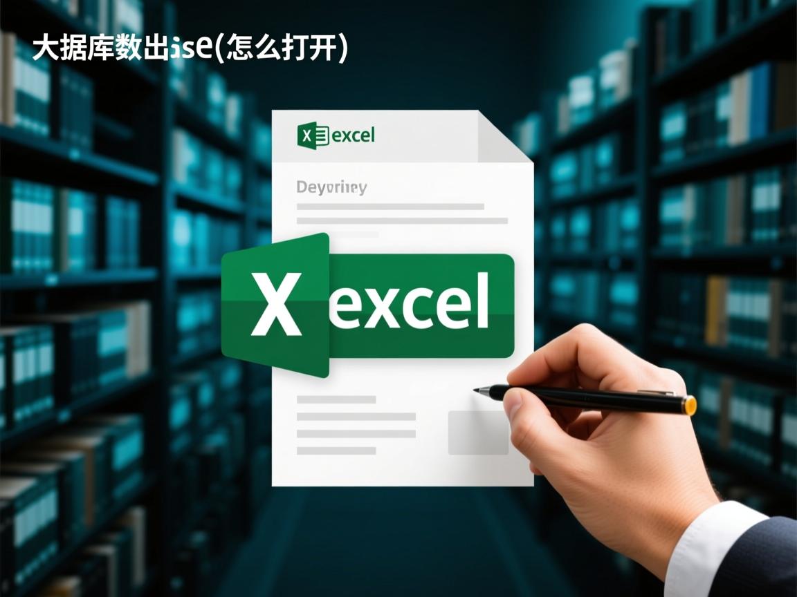 web数据库导出excel文件怎么打开  第1张