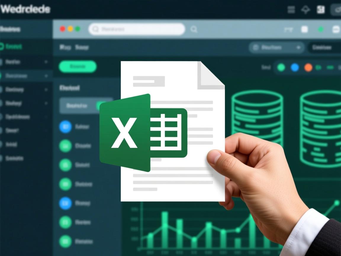 web数据库导出excel文件怎么打开  第2张