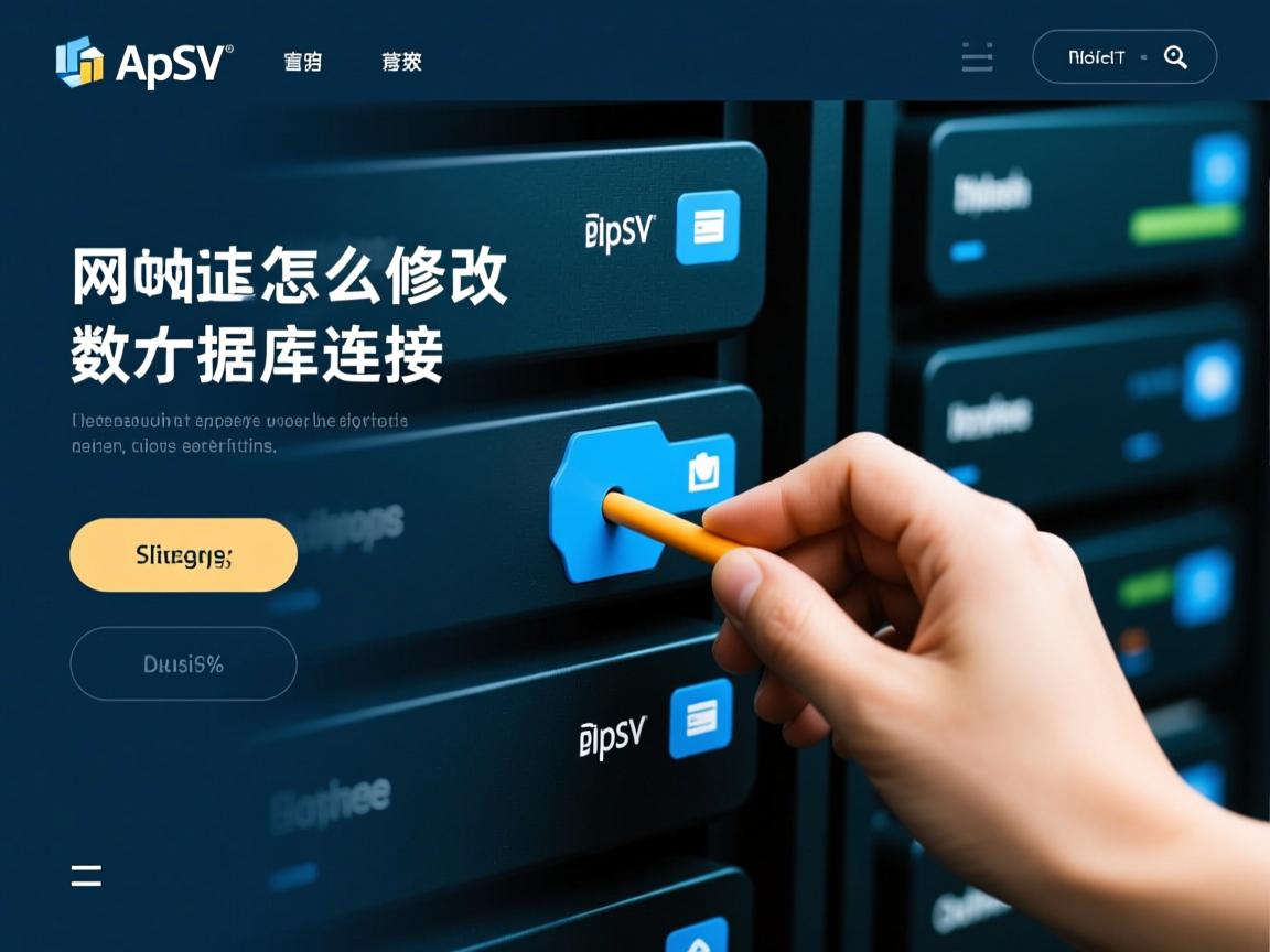 asp网站怎么修改数据库连接  第3张