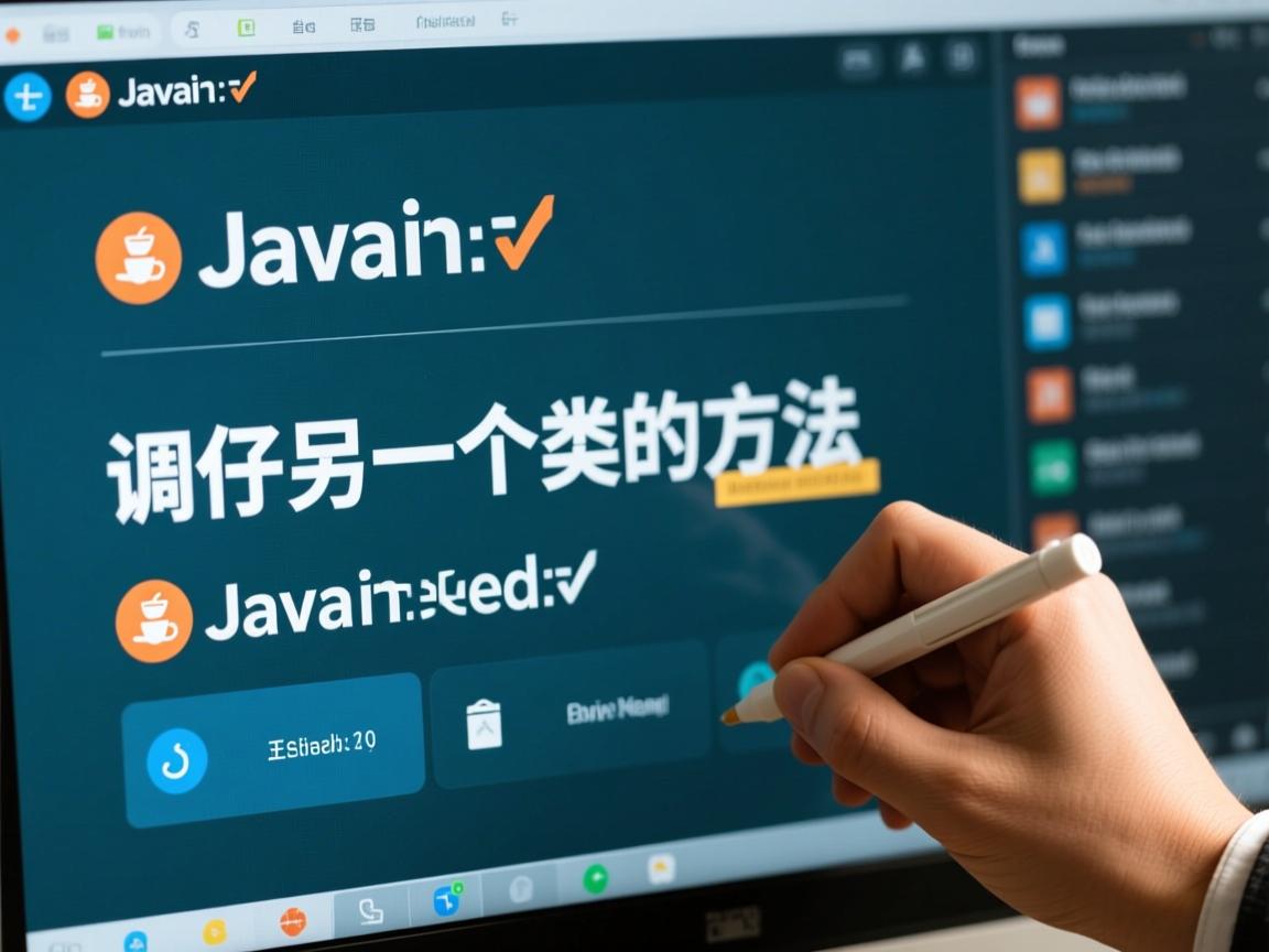 java怎么调用另一个类的方法