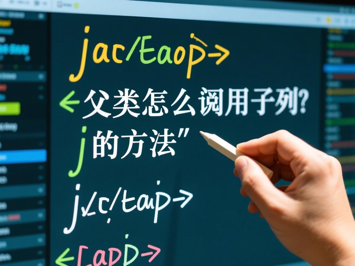 java中父类怎么调用子类的方法