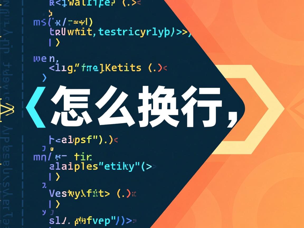javascript 怎么换行  第3张 javascript 怎么换行  第3张